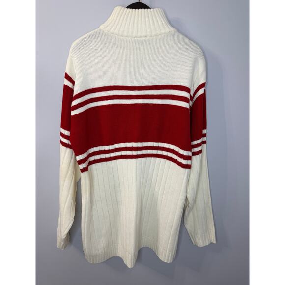 Vintage 2000's Y2K SouthPole High Neck Knit Sweater Relax Men's L Streetwear - Picture 5 of 12